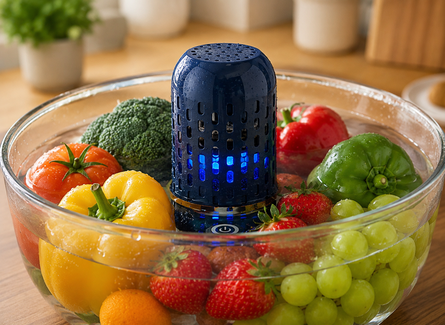 Wireless Capsule Fruit And Vegetable Cleaning Purifier